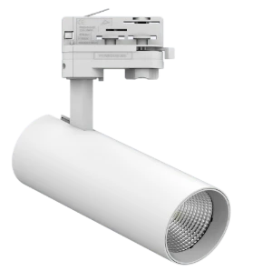 Трековый светильник ARES 220V, 15W, Ø62, 2700K, 4000K, 6000K, 45°, TRIAC , белый