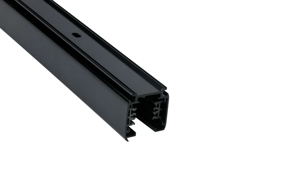 Накладной 3-фазный шинопровод TRINITY 220V, 1000 мм, черный