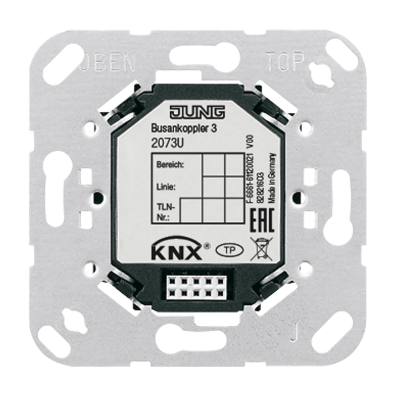 KNX Шинное сопряжение 3, СКРЫТЫЙ МОНТАЖ