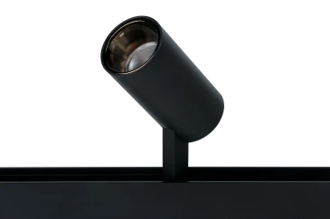 Трековый светильник ONYX 24V, 6W, Ø38.5, 3000K, 38°, черный
