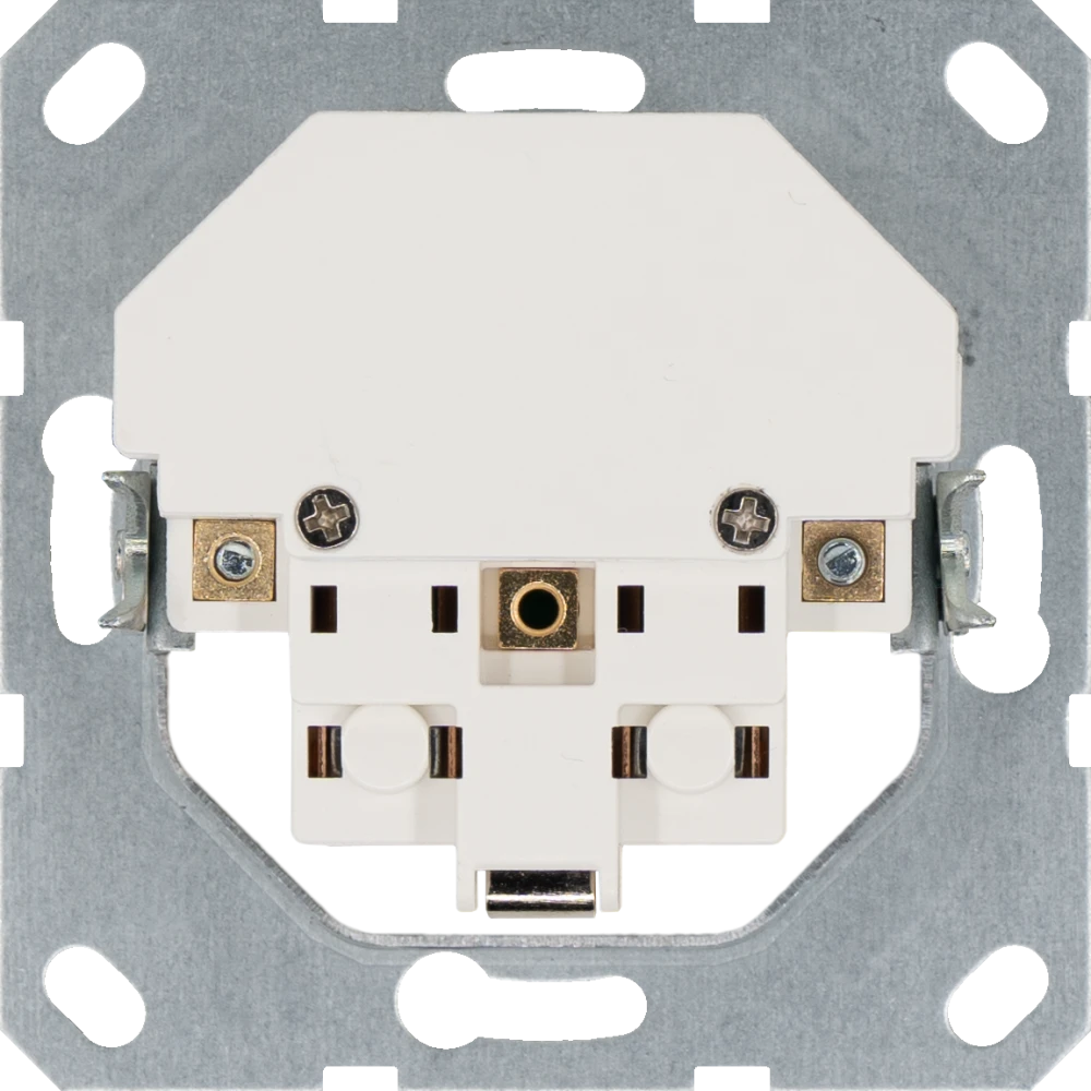 Розетка Jasmart с USB в цвете «Белый глянцевый»