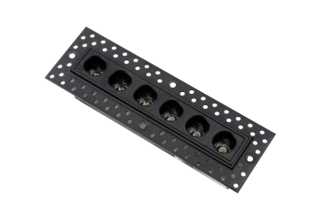 Встраиваемый светильник MAGIC CUBE 220V, 10W, 164.4*52.6, 3000K, 36°, черный