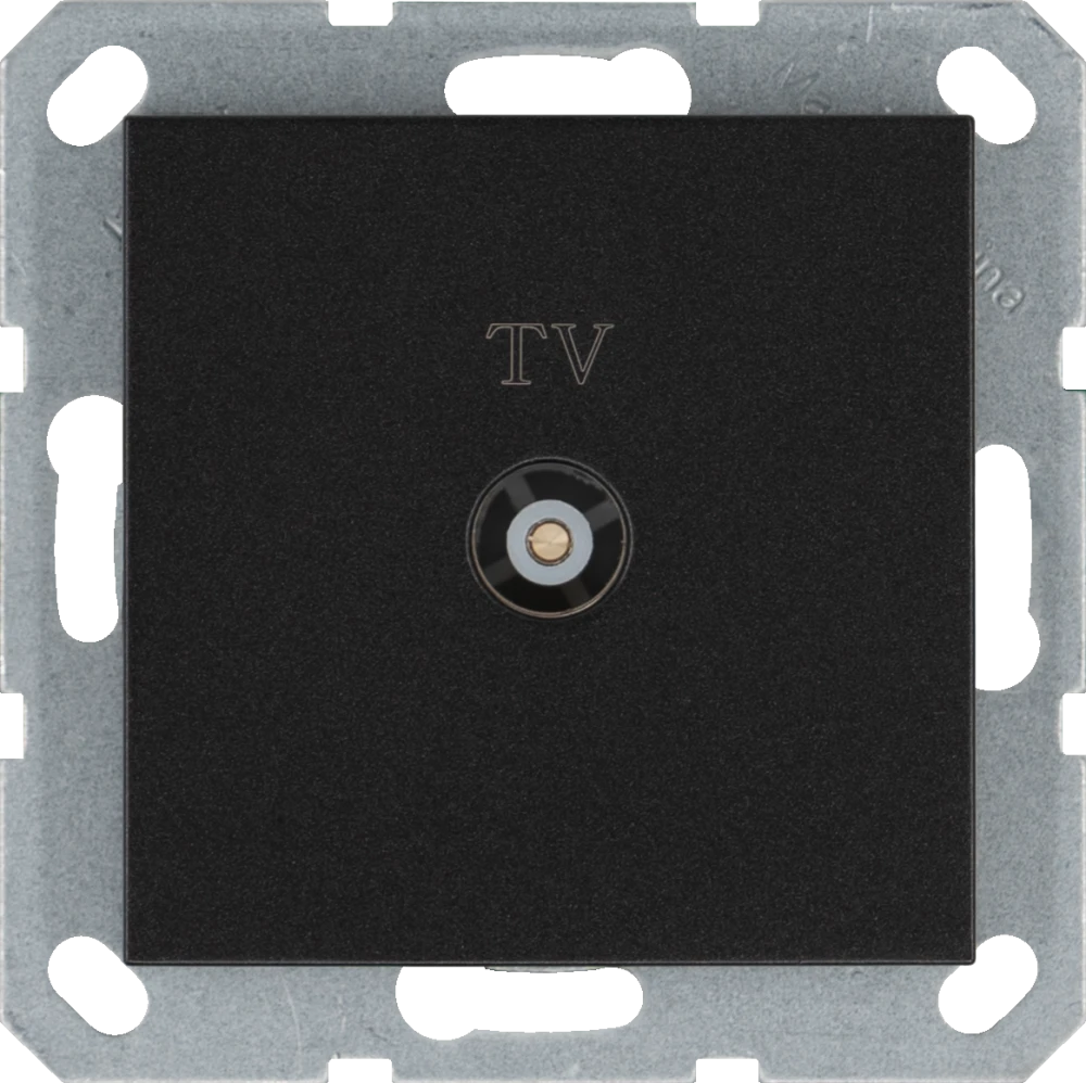 TV-розетка Jasmart TV в цвете «Антрацит»