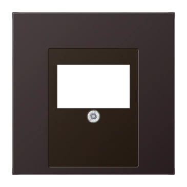 Kрышка для розетки TAE, 1 группа, dark
