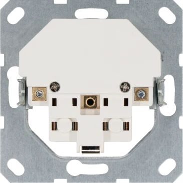 Розетка Jasmart с USB в цвете «Белый глянцевый»