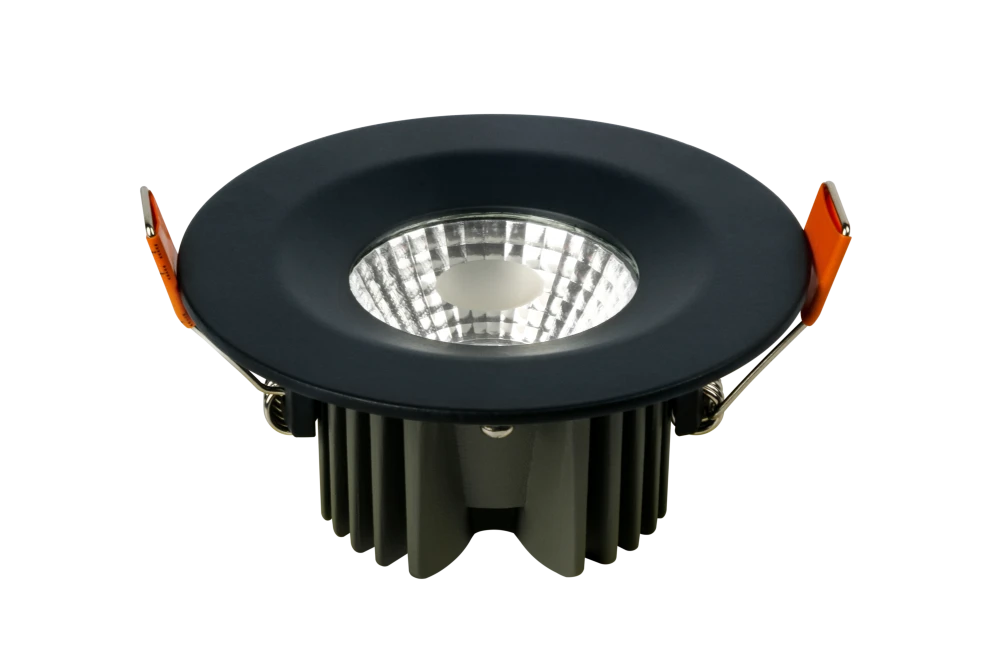 Встраиваемый светильник STAR 220V, 7W, Ø90, 4000K, 33.3°, черный