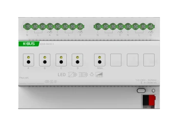 Актуатор-светорегулятор универсальный 4 канала, MDRC