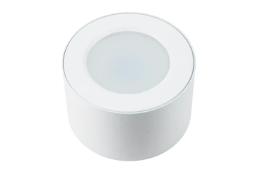 Накладной светильник XF 220V, 10W, Ø114, 3000K, 100°, IP54, белый