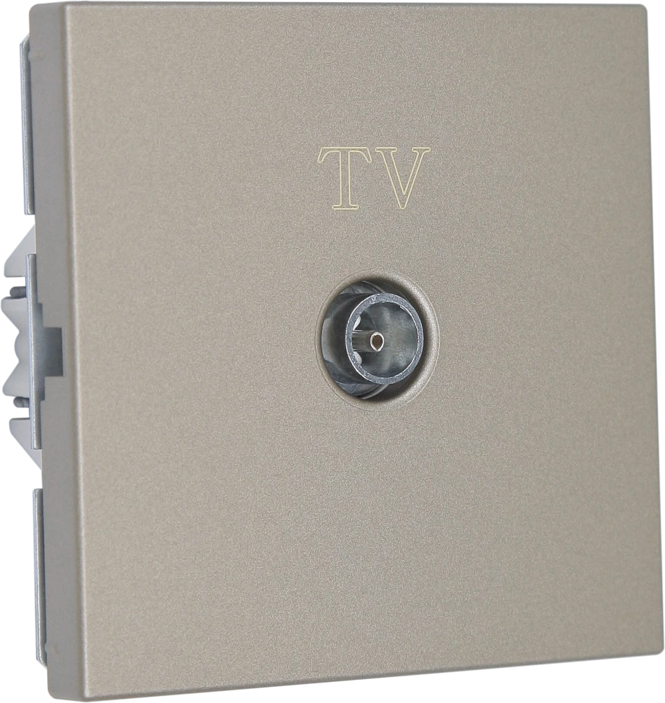 TV-розетка Jasmart TV в цвете «Бронза»
