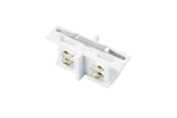 Прямой внутренний соединитель TRINITY 220V, 70mm, белый
