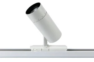 Трековый светильник ZOOM PLUS 220V, 25W, Ø72, 3000K, 20°~60° , белый