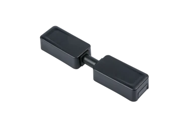 Прямой гибкий соединитель SLIM, 48V, черный