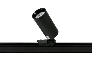 Трековый светильник MINI 220V, 9W, Ø55, 3000K, 45°, черный