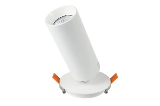 Встраиваемый светильник MINI 220V, 9W, Ø63, 3000K, 45°, TRIAC, белый