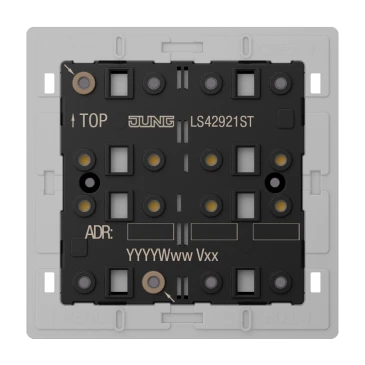 KNX кнопочный сенсорный модуль универсальный 2 группы, F40, Data Secure