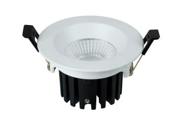 Встраиваемый светильник LUX 220V, 10W, Ø90, 4000K, 60°, IP54, белый