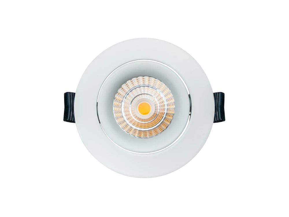 Встраиваемый светильник SPRING 220V, 7W, Ø85, 3000K, 38°, белый