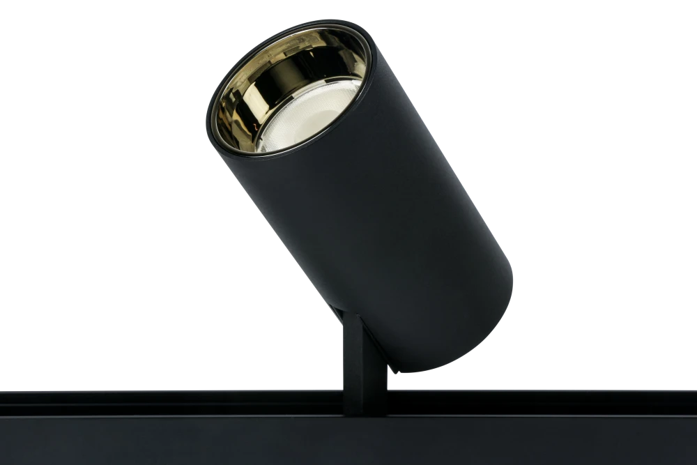 Трековый светильник ONYX 24V, 12W, Ø60, 4000K, 38°, черный