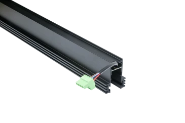 Встраиваемый профиль NOVA 48V, 2000mm, черный