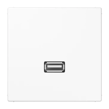 Лицевая панель с USB 2.0-интерфейсом, белый