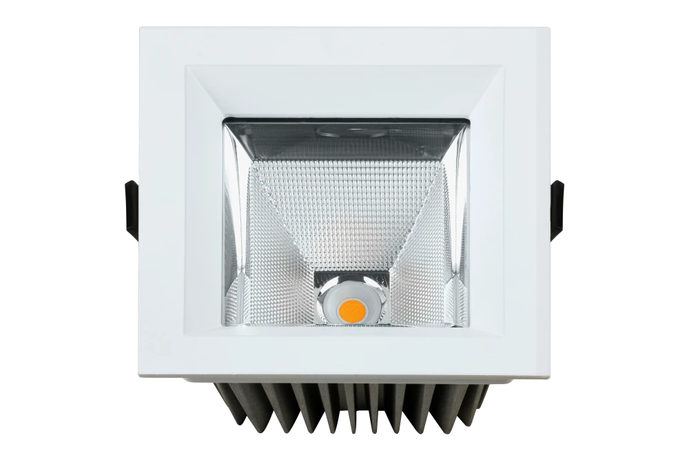 Встраиваемый светильник AQUARIUS 220V, 20W, 127*127, 3000K, 55°, IP65, белый