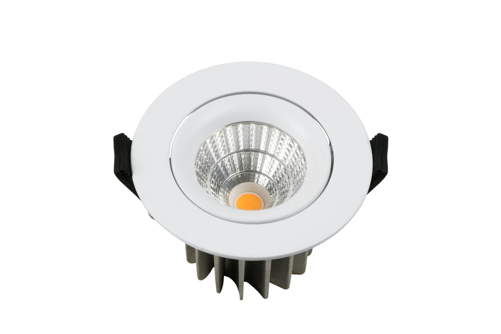 Встраиваемый светильник SPRING 220V, 7W, Ø85, 3000K, 38°, белый