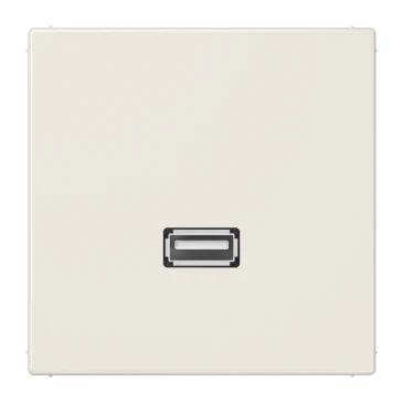 Лицевая панель с USB 2.0-интерфейсом, слоновая кость