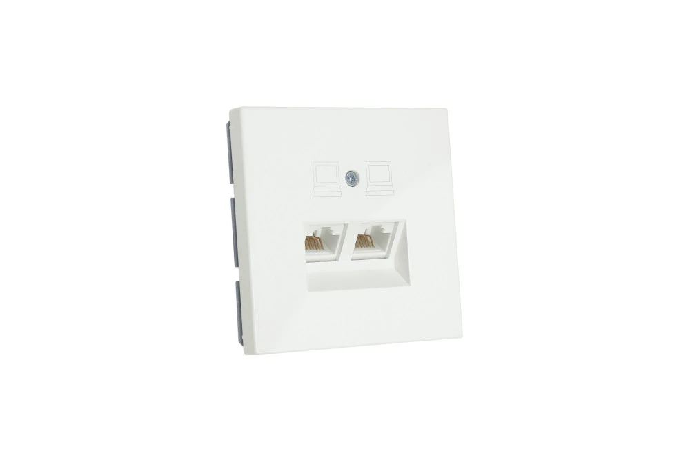 Интернет-розетка RJ-45 Jasmart в цвете «Сахара»