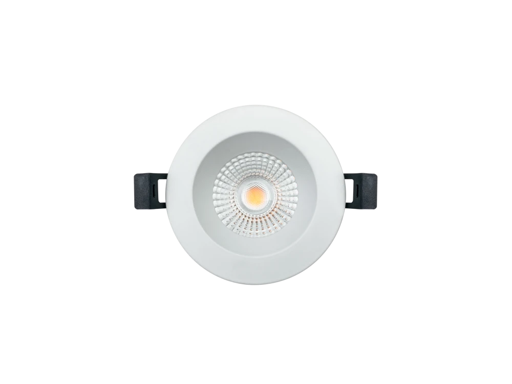 Встраиваемый светильник LUX 220V, 10W, Ø90, 4000K, 60°, IP54, белый