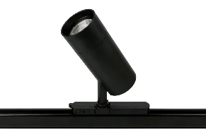 Трековый светильник ZOOM PLUS 220V, 25W, Ø72, 4000K, 20°~60° , TRIAC, черный