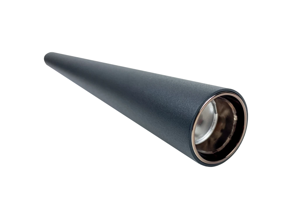 Трековый светильник ONYX 24V, 6W, Ø38, 3000K, 24°, черный