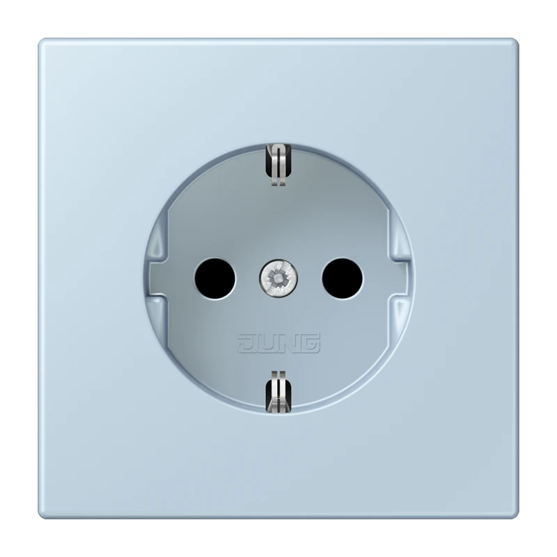 SCHUKO®-розетка, Дюропласт лакированный, outremer clair