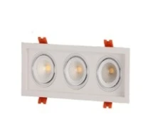 Встраиваемый светильник VELA7 220V, 15W*3, 307,4*116, 4000K, 24°, белый