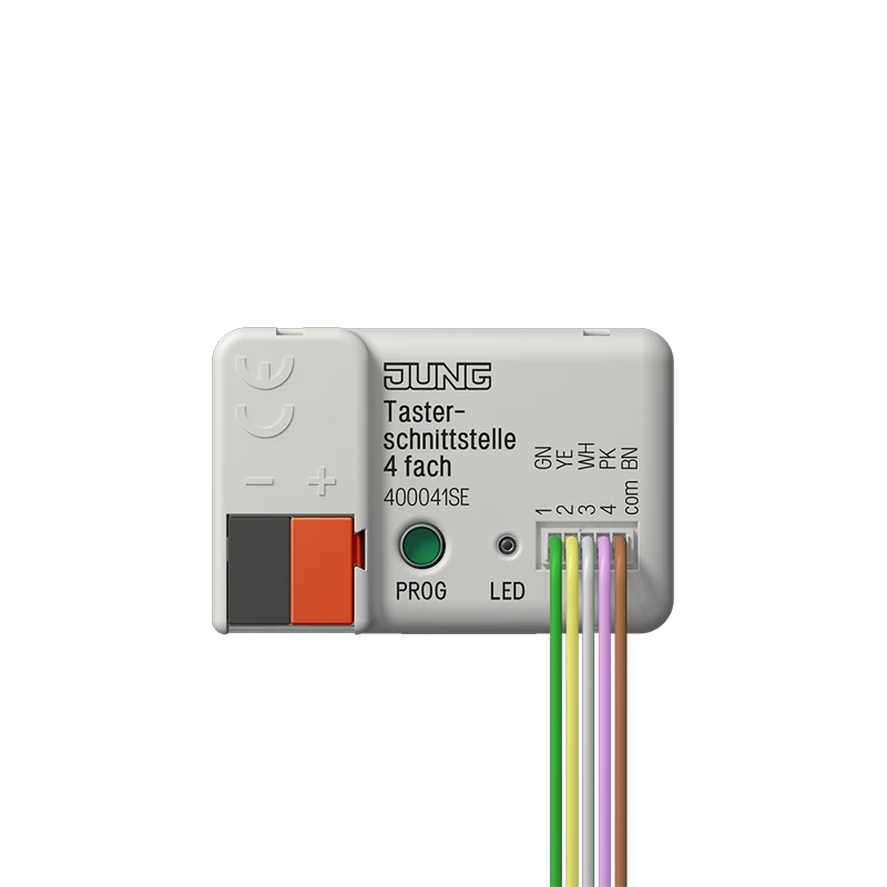 KNX интерфейс кнопок, 4 группы, KNX Secure