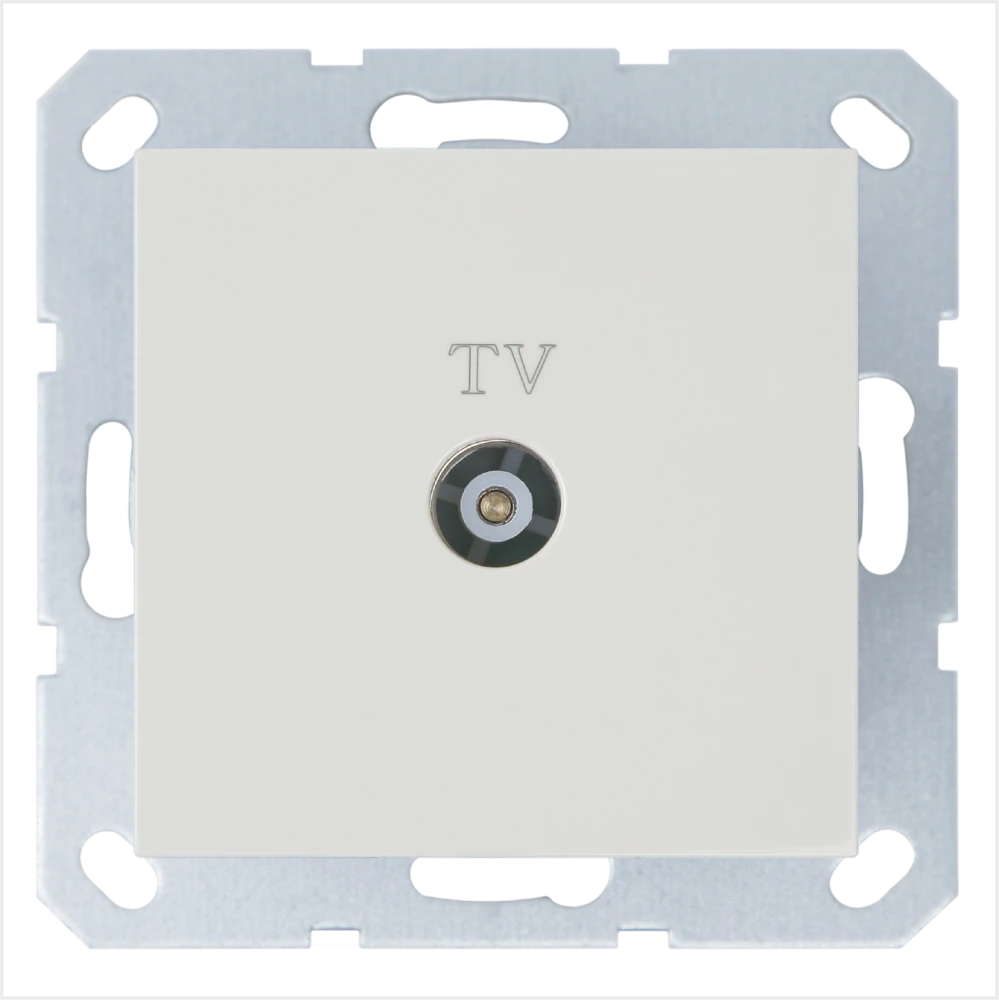 TV-розетка Jasmart TV в цвете «Слоновая кость»