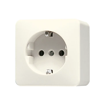 SCHUKO®-розетка, слоновая кость