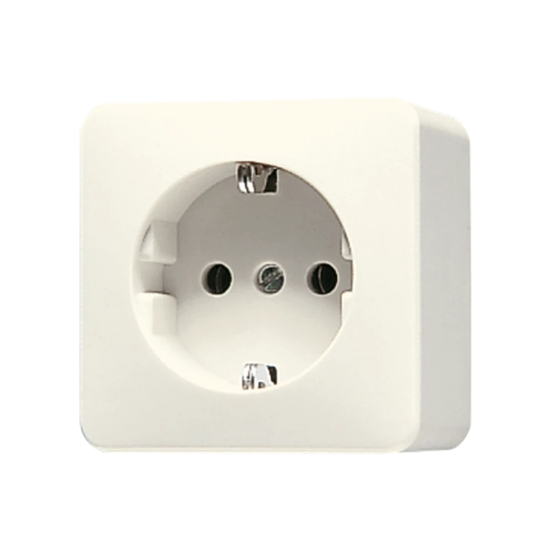 SCHUKO®-розетка, слоновая кость
