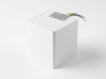Накладной светильник E DINBURGH 220V, 10W, 80*80*95, 3000K, 120°, белый
