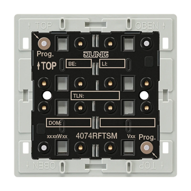 KNX радио кнопочный модуль 4 группы, F40