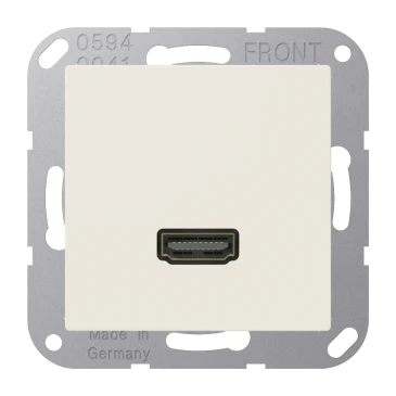 Лицевая панель с HDMI-интерфейсом, слоновая кость