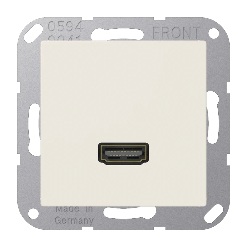 Лицевая панель с HDMI-интерфейсом, слоновая кость
