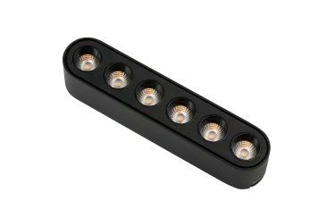 Трековый светильник SLIM 48V, 6W, 114*25*27.5, 3000K, 36°, черный