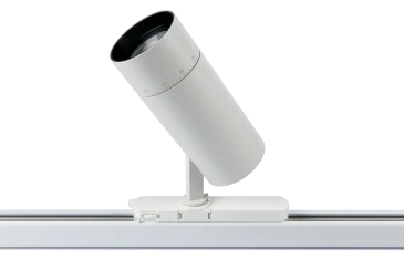 Трековый светильник ZOOM PLUS 220V, 25W, Ø72, 3000K, 20°~60° , белый