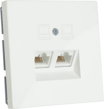 Интернет-розетка RJ-45 Jasmart в цвете «Сахара»