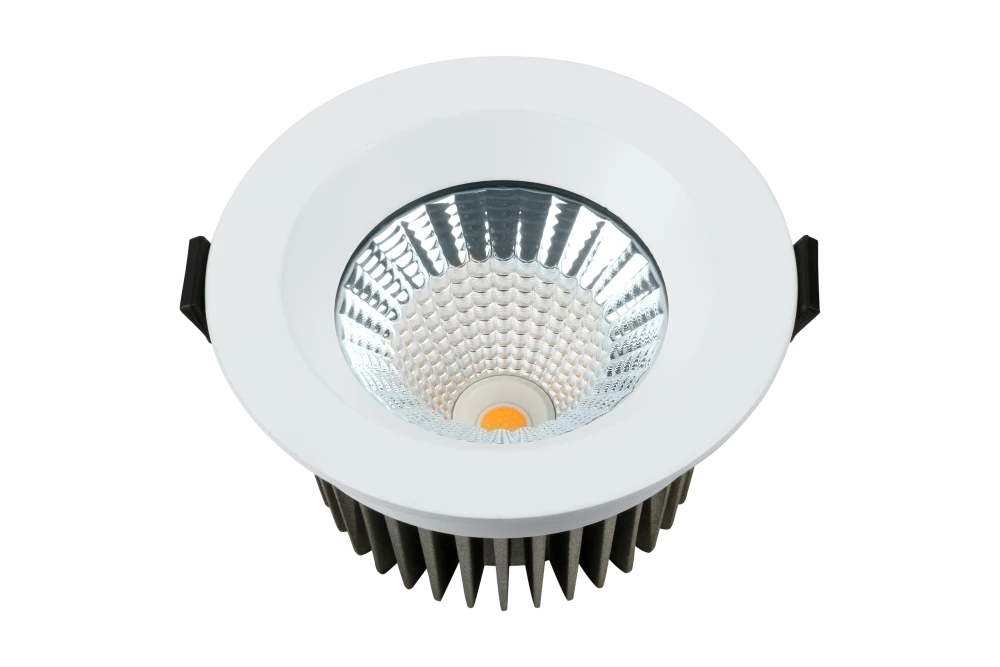 Встраиваемый светильник AQUARIUS 220V, 12W, Ø110, 3000K, 55°, IP65, белый