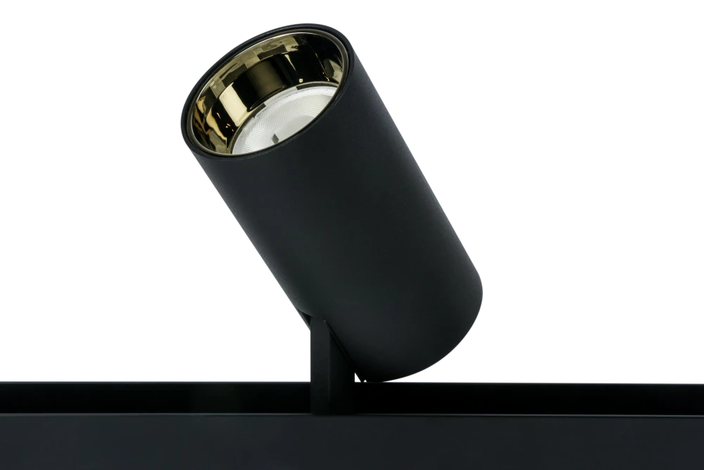 Трековый светильник NOVA 48V, 12W, Ø60, 4000K, 36°, черный