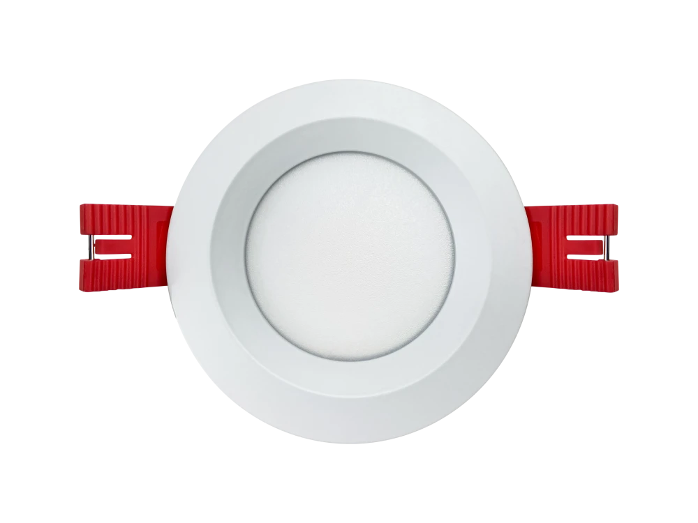 Встраиваемый светильник AEROLITE 220V, 6W, Ø110, 3000K, 100°, IP44, белый
