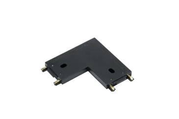 L-образный соединитель SLIM, 48V, черный
