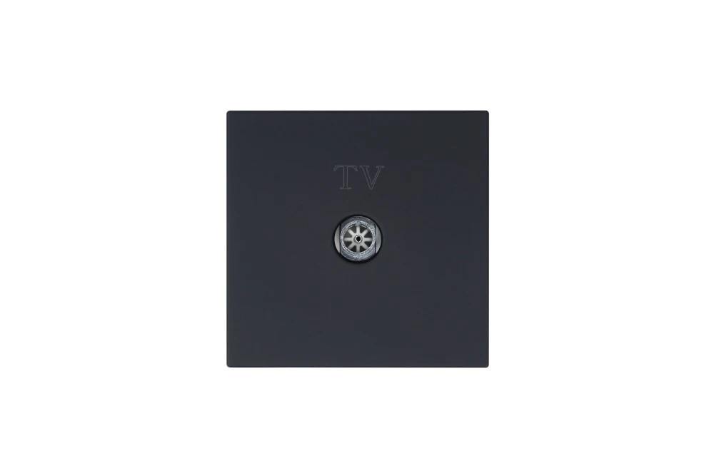 TV-розетка Jasmart TV в цвете «Черный матовый»
