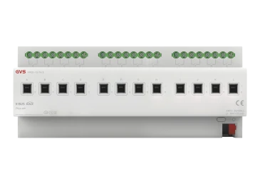 Актуатор на 12 каналов, 16А с измерением тока, KNX Secure